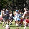 Tribal dancing at Appin Massacre Memorial, 2013